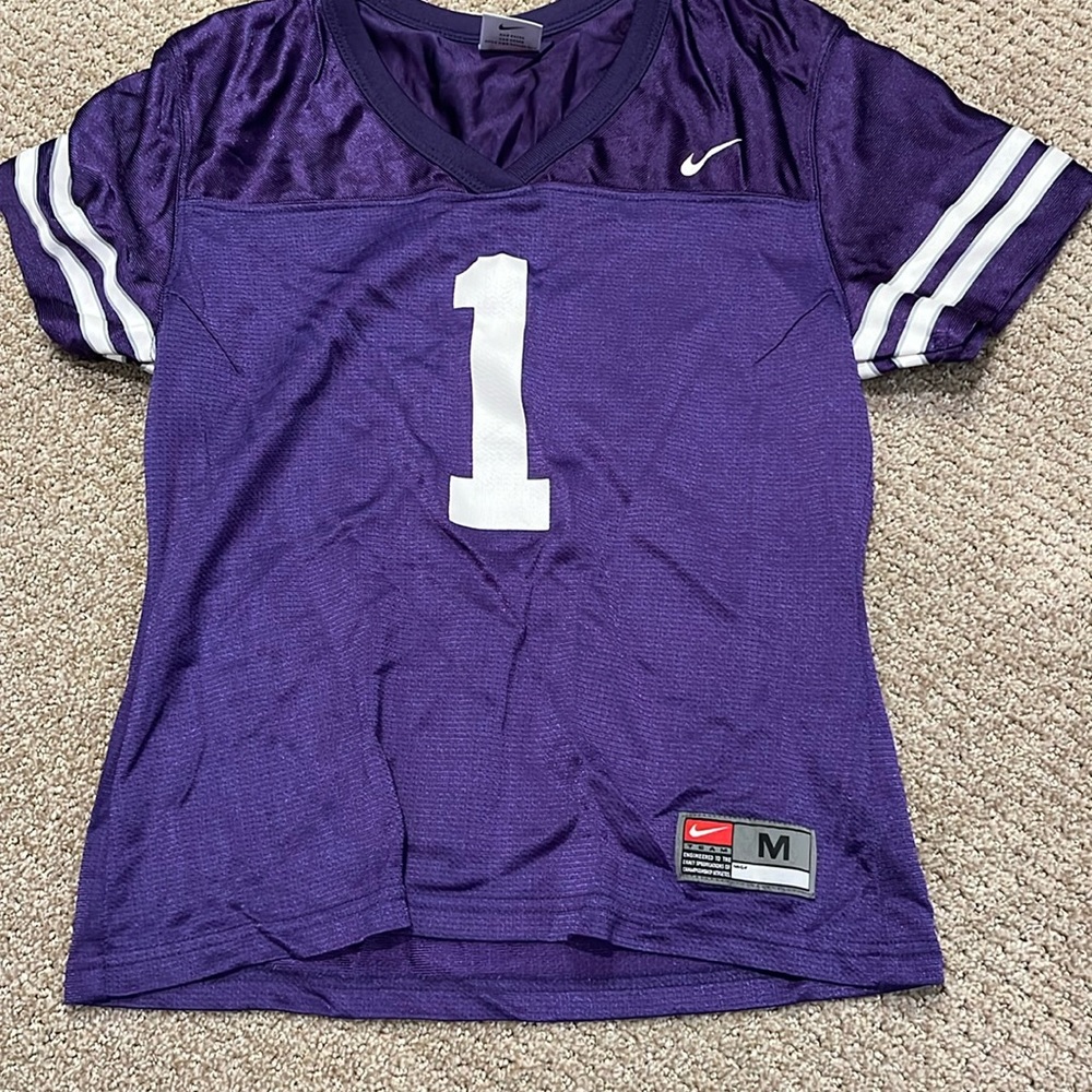 purple football jersey